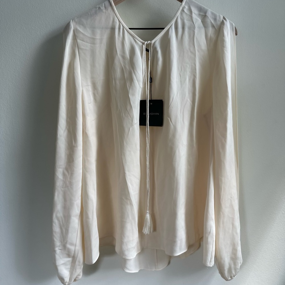St. John Silk Blouse